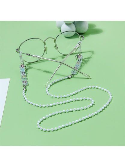 Velra - Minimalist Beaded Smiley Face Eyeglass Strap