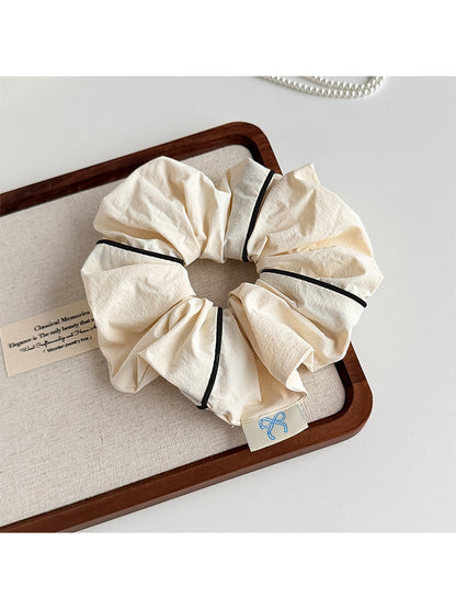 Gifty - High Elasticity Plain Polyester Scrunchie