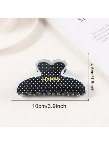 Beau - Stylish Polka Dot Claw Clip
