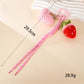 Keypus - Textured Heart Bow Bag Charm Keychain