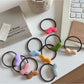 Gifty - Minimalist Solid Color Heart Hair Tie
