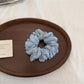 Gifty - Floral Print Polyester Ruffled Scrunchie