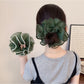 Gifty - Polka Dot Mesh Ruffled High Elasticity Scrunchie