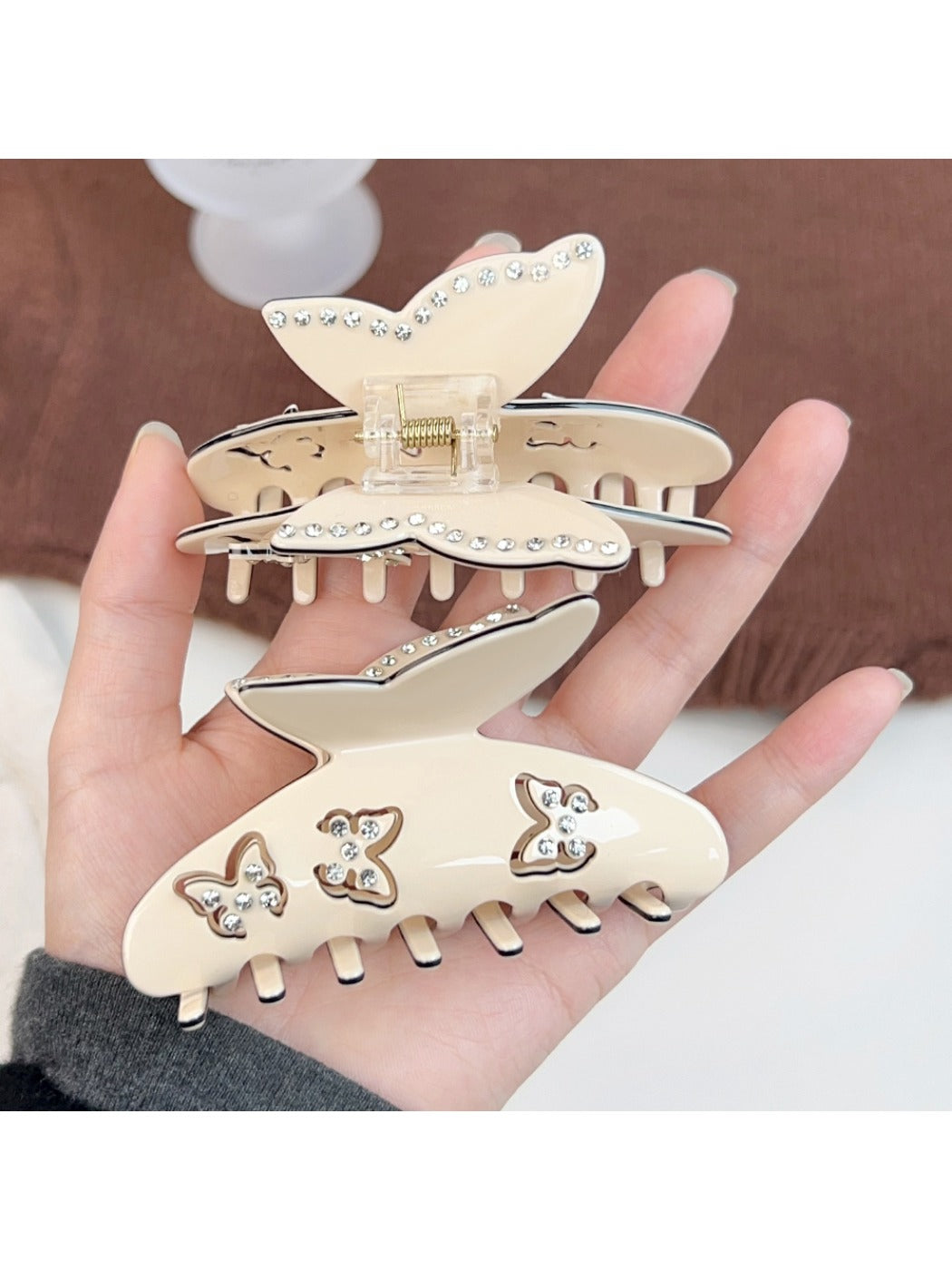 Beau - Elegant Butterfly Hair Clips