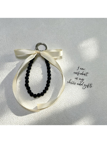 Keypus - Beaded Bow Bag Charm Pendant Keychain