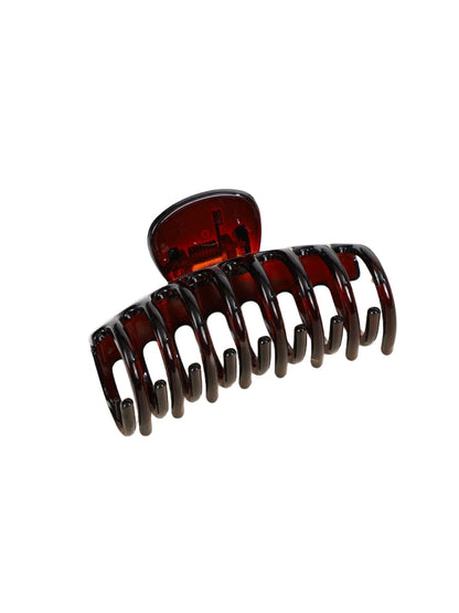 Beau - Glossy Floral Petal Design Hair Claw Clip