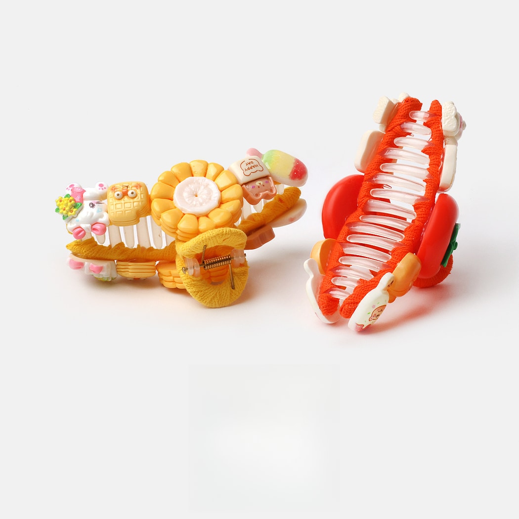 Beau - Fruit Inspired Synthetic Resin Claw Clip