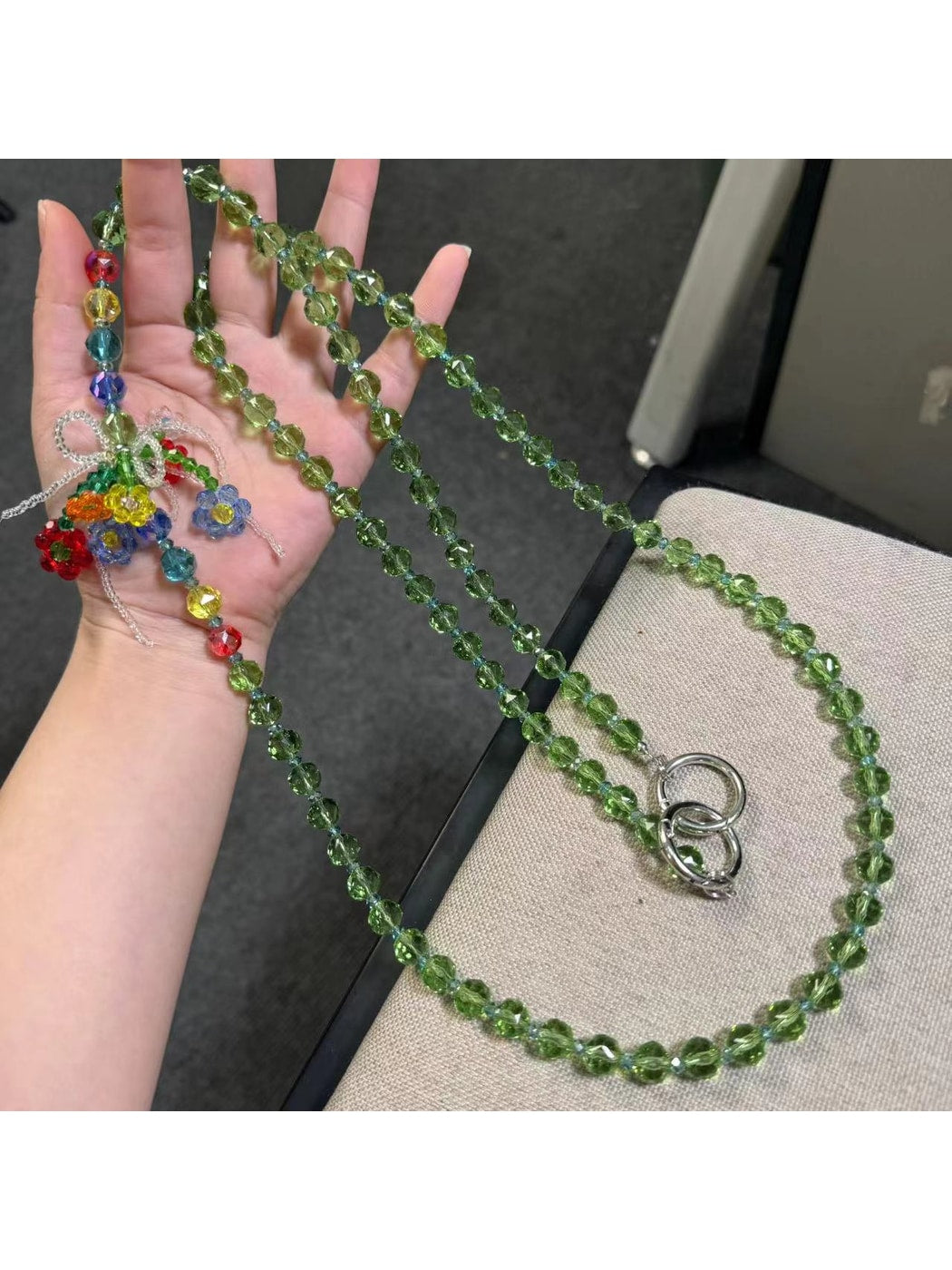 Keypus - Decorative Beaded Phone Strap Lanyard