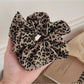 Gifty - Chic Leopard Print Ruched Scrunchie