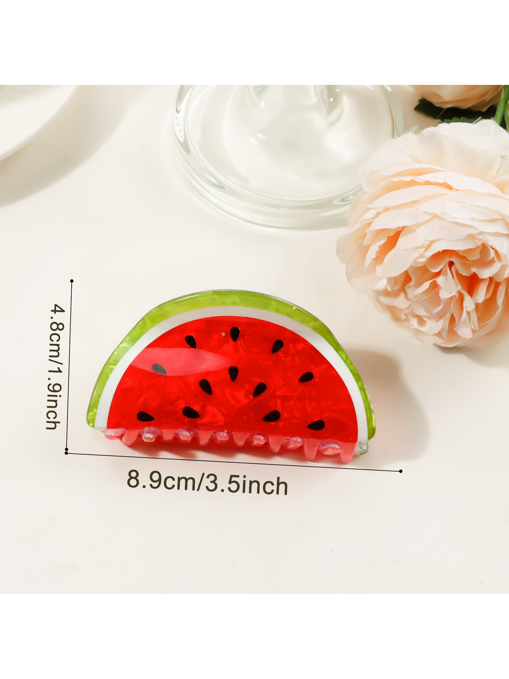 Beau - Glossy Fruit Shape Sweet Style Claw Clip