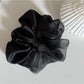 Gifty - Satin Paneled Ruched Scrunchie
