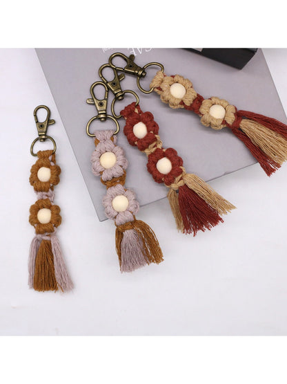 Keypus - Flower Keychain Keyring Bag Charm