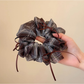 Gifty - Vintage Plaid Bow Ruffled Fabric Scrunchie