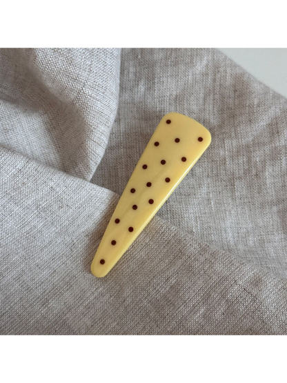 Beau - Irregular Triangle Polka Dot Hair Clip