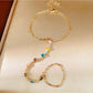 Lovra - Alloy Synthetic Zircon Circle Bracelet