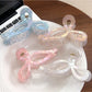 Beau - Plastic Butterfly Bow Geometric Claw Clip