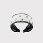 Gifty - Rhinestone Trim Textured Wide Headband