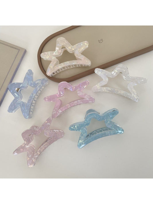 Beau - Elegant Star Shaped Acetate Hair Clip
