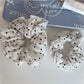 Gifty - Elegant Star Pattern Ruffle Scrunchie