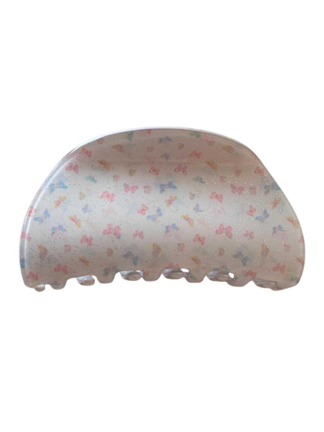 Beau - Acrylic Butterfly Print Patterned Hair Claw Clip