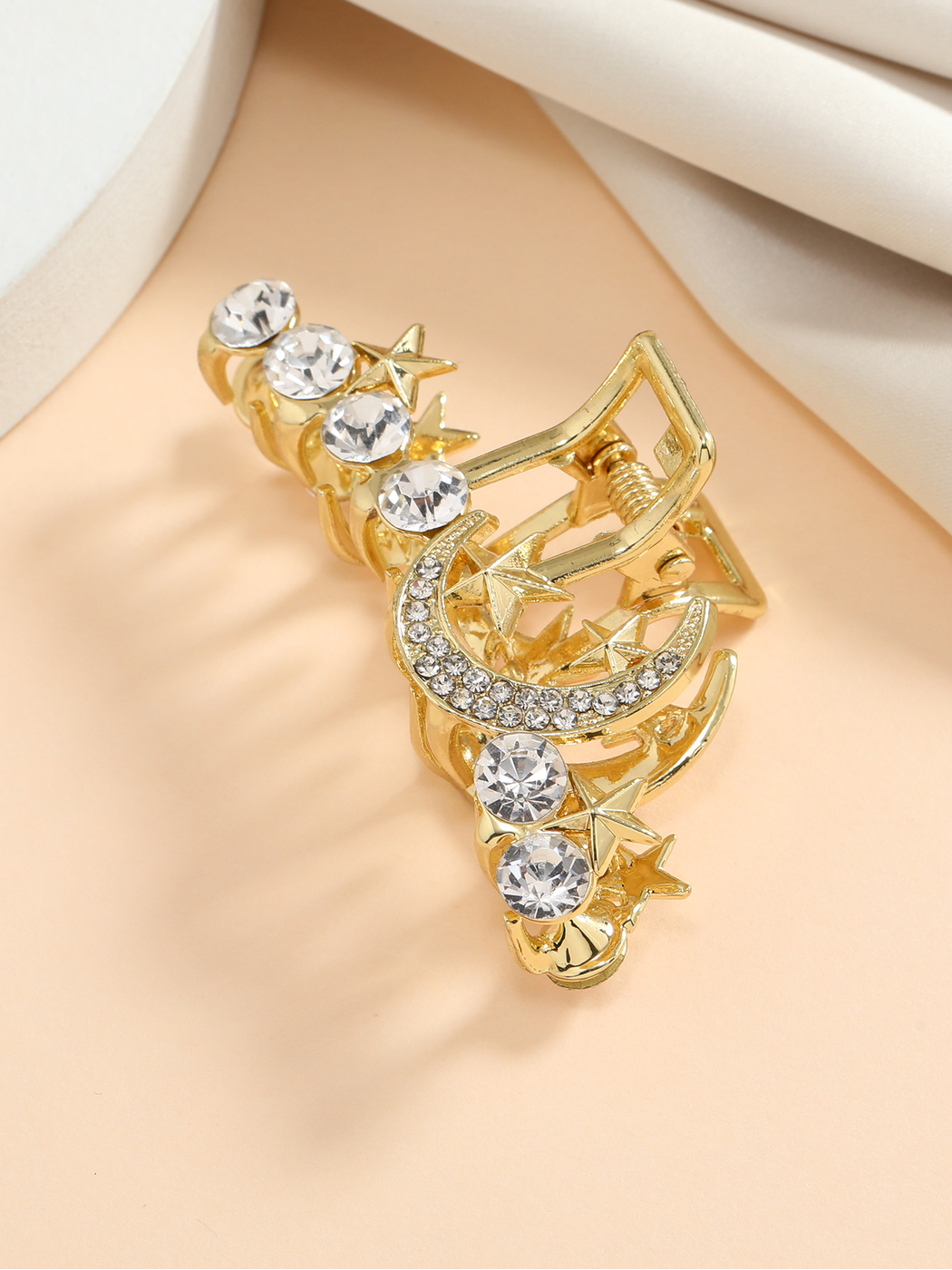 Beau - Medium Star Moon Hair Claw Clip