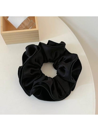Gifty - Spring Retro Solid Colored Scrunchie