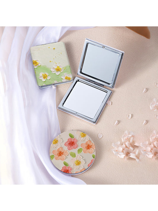 Mirroray - Colored Oil Painting Folding Double-sided Mirror