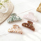Beau - Textured Half Round Hair Claw Clip