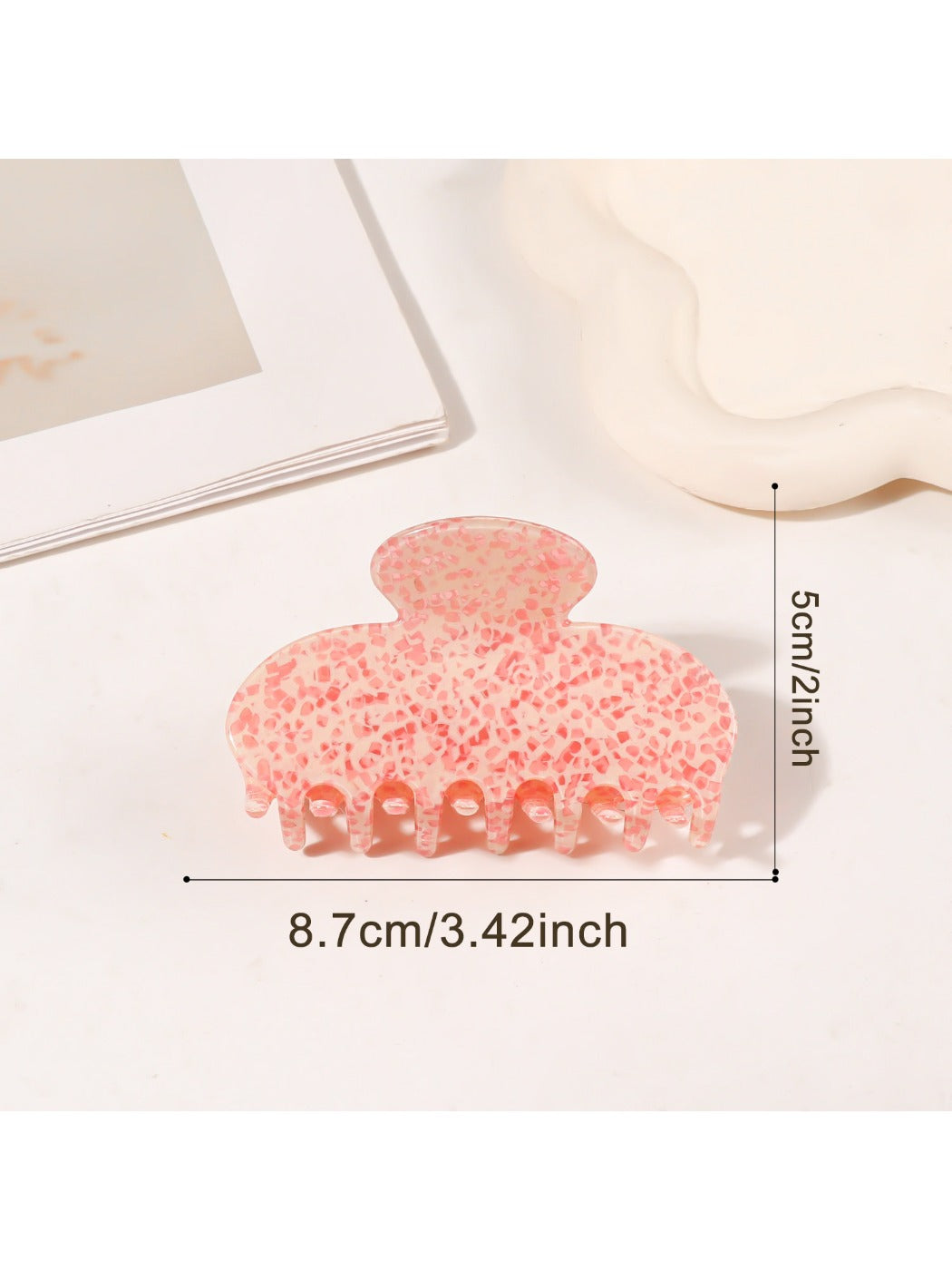 Beau - Chic Polka Dot Hair Claw Clip