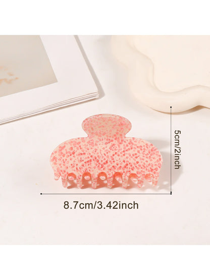Beau - Chic Polka Dot Hair Claw Clip