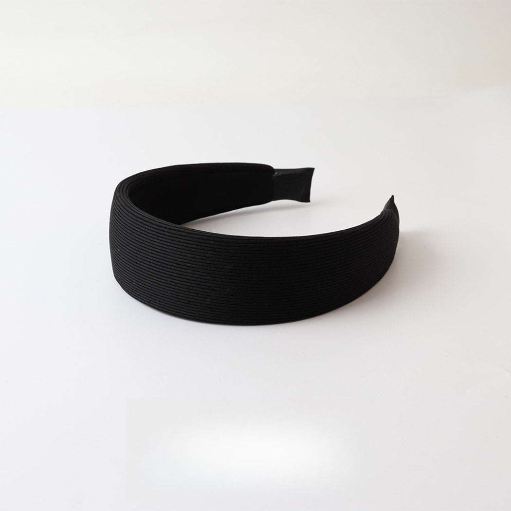 Gifty - Minimalist Striped Solid Wide Headband