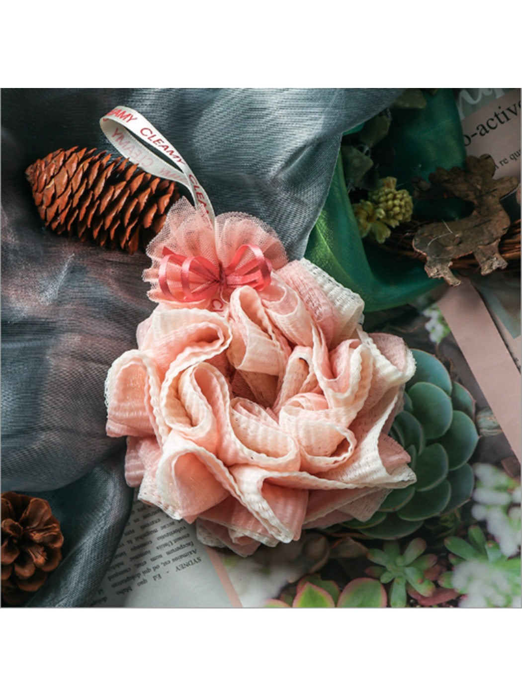 Papo - Soft Mesh Bath Pouf