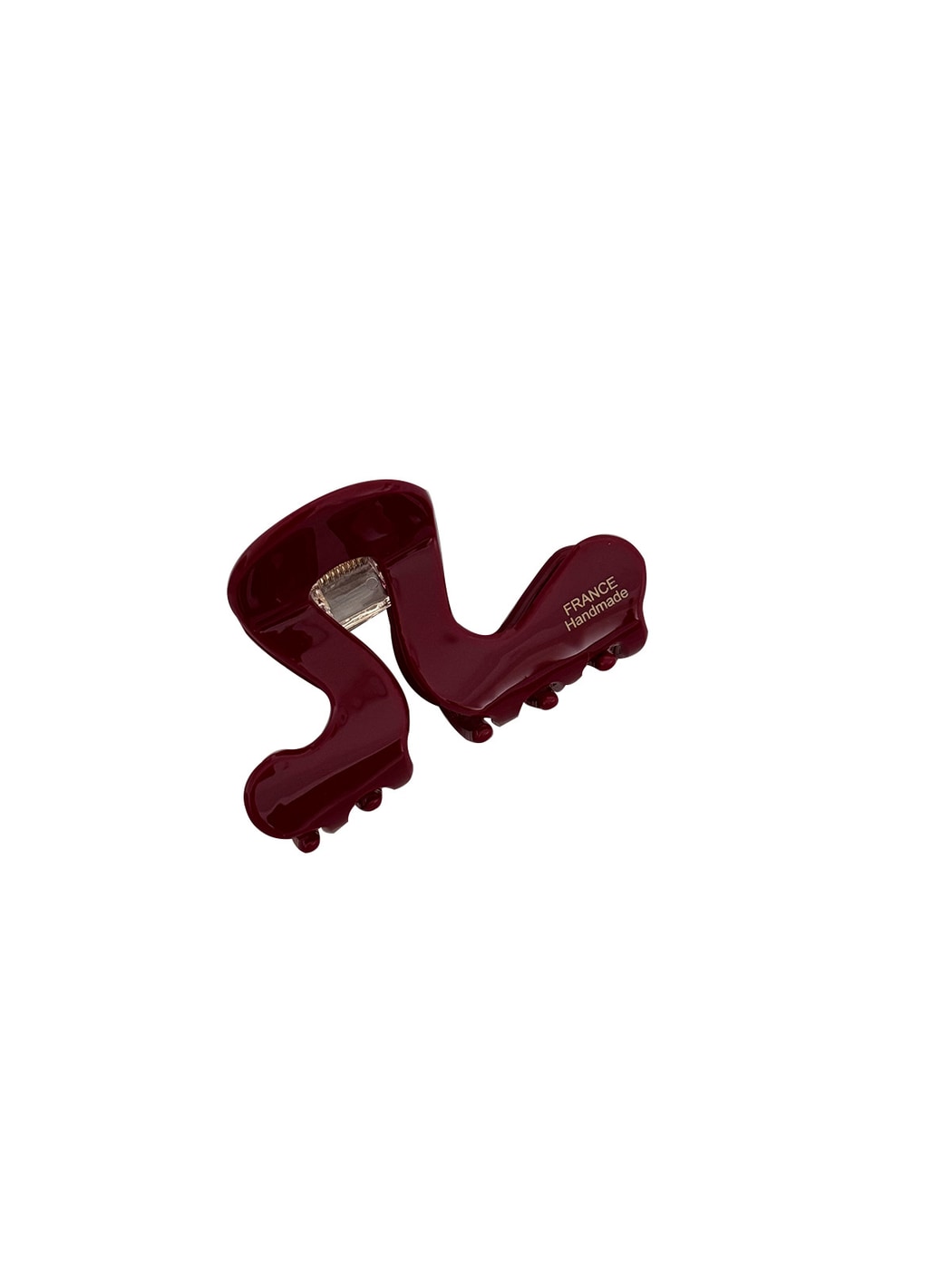 Beau - Simple Wavy Geometric Acetate Claw Clip