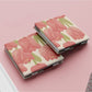 Mirroray Tulip Patterned Square Vanity Face Mirror with tulip pattern and floral motif