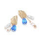 Earedge - Baroque Style Ocean Motif Dangle Earrings