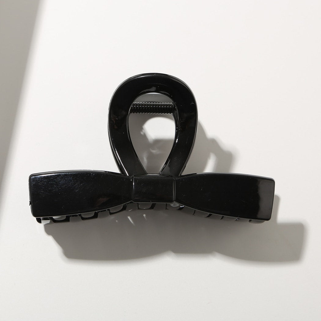 Beau - Minimal Bow Shape Women's Hair Claw Clip