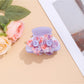 Beau - Adorable Embossed Camellia Hair Claw Clip