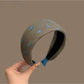 Gifty - Retro Floral Polyester Plastic Headband