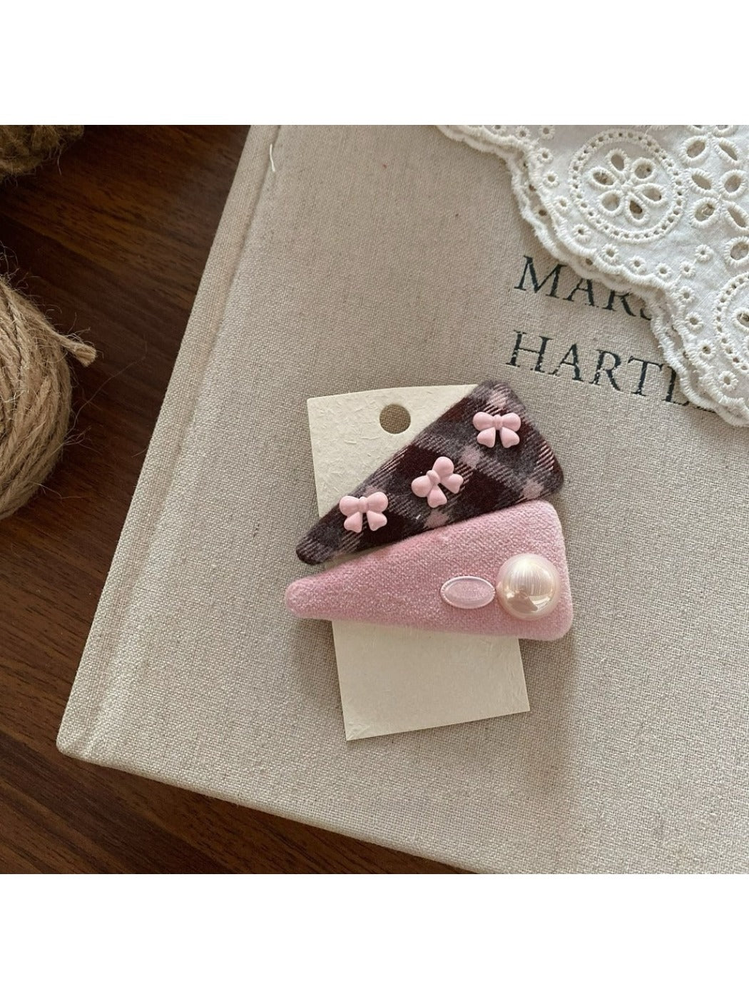 Beau - Cute Geometric-Shape Hair Clips