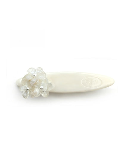Beau - Sweet Floral Acetate Bangs Hair Clip