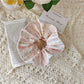 Gifty - Floral Print Polyester Scrunchie