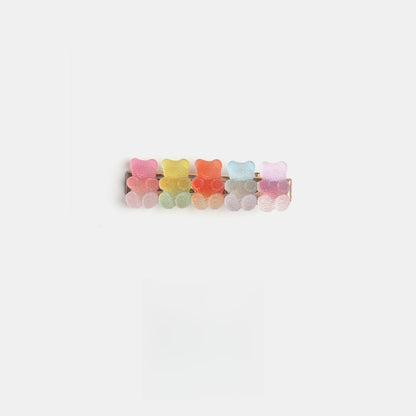 Beau - Cute Gummy Bear Glossy Hair Clip