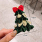 Gifty - Classic Christmas Tree Detail Hair Accessories