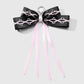 Keypus - Lace Bow Star Charm Decorative Keychain
