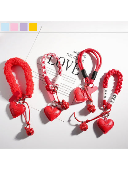 Keypus - Red Heart-Shaped Keyring