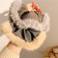 Gifty - Plush Edge Splicing Hair Loop