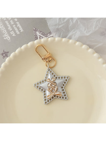 Keypus - Strap Bow Star Keychain