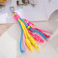 Keypus - Colorful Woven Rope Charm Keychain