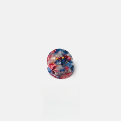 Beau - Smiley Face Acetate Claw Clip