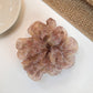 Gifty - Soft Floral Print Ruffle Scrunchie